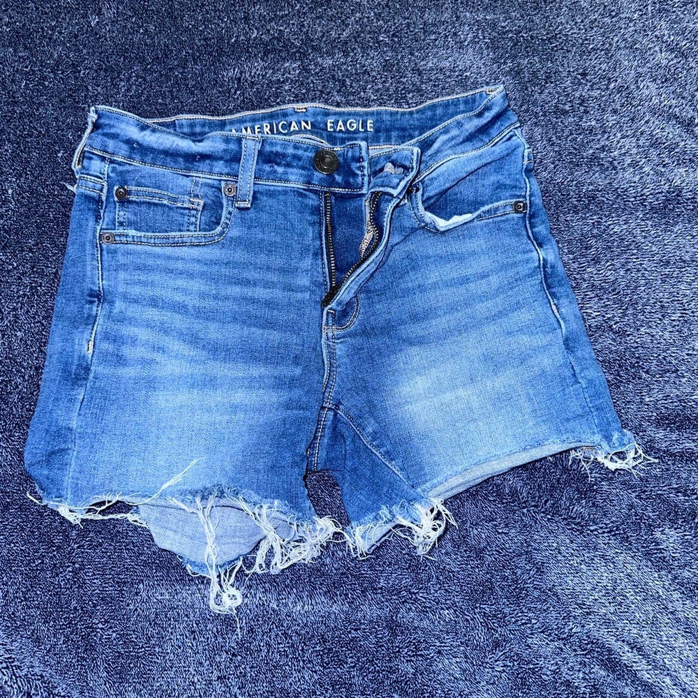 American Eagle Outfitters Blue Denim Women's Shorts